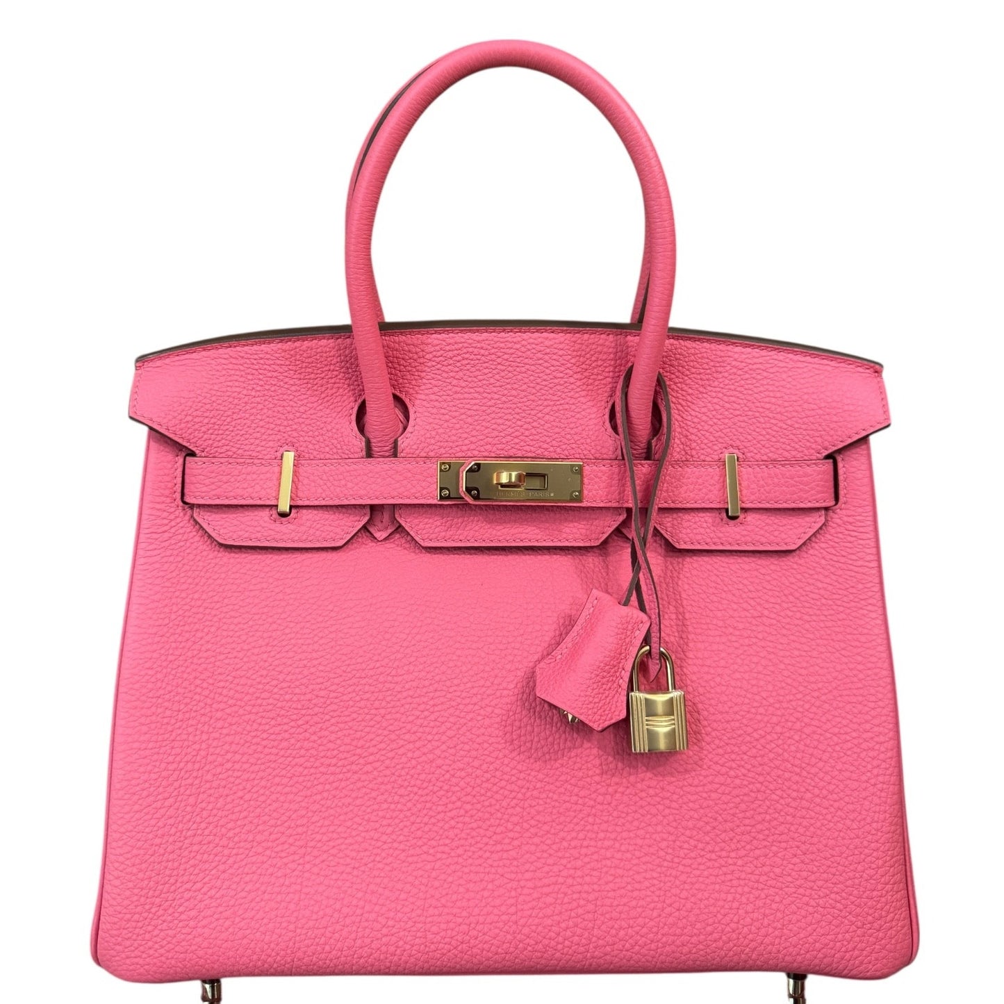 Hermes Birkin 30 Rose Lipstick Pink Togo Leather Gold Hardware