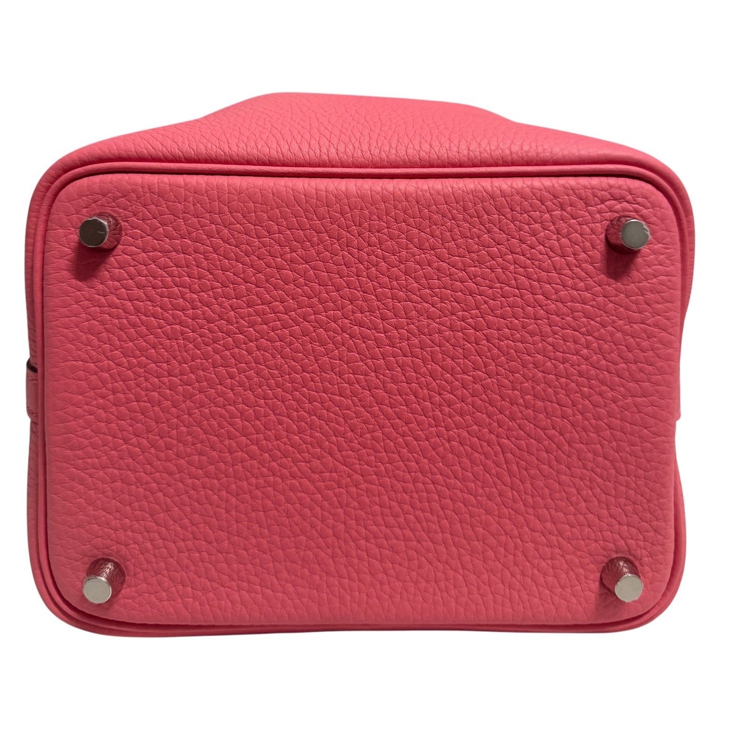 Rare Hermes Picotin 18 Rose Azale Phw