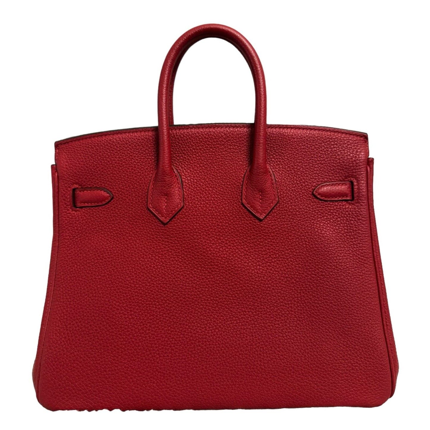 Hermes Birkin 25 Verso Rouge Casaque Red & Rouge H Togo Palladium Hardware