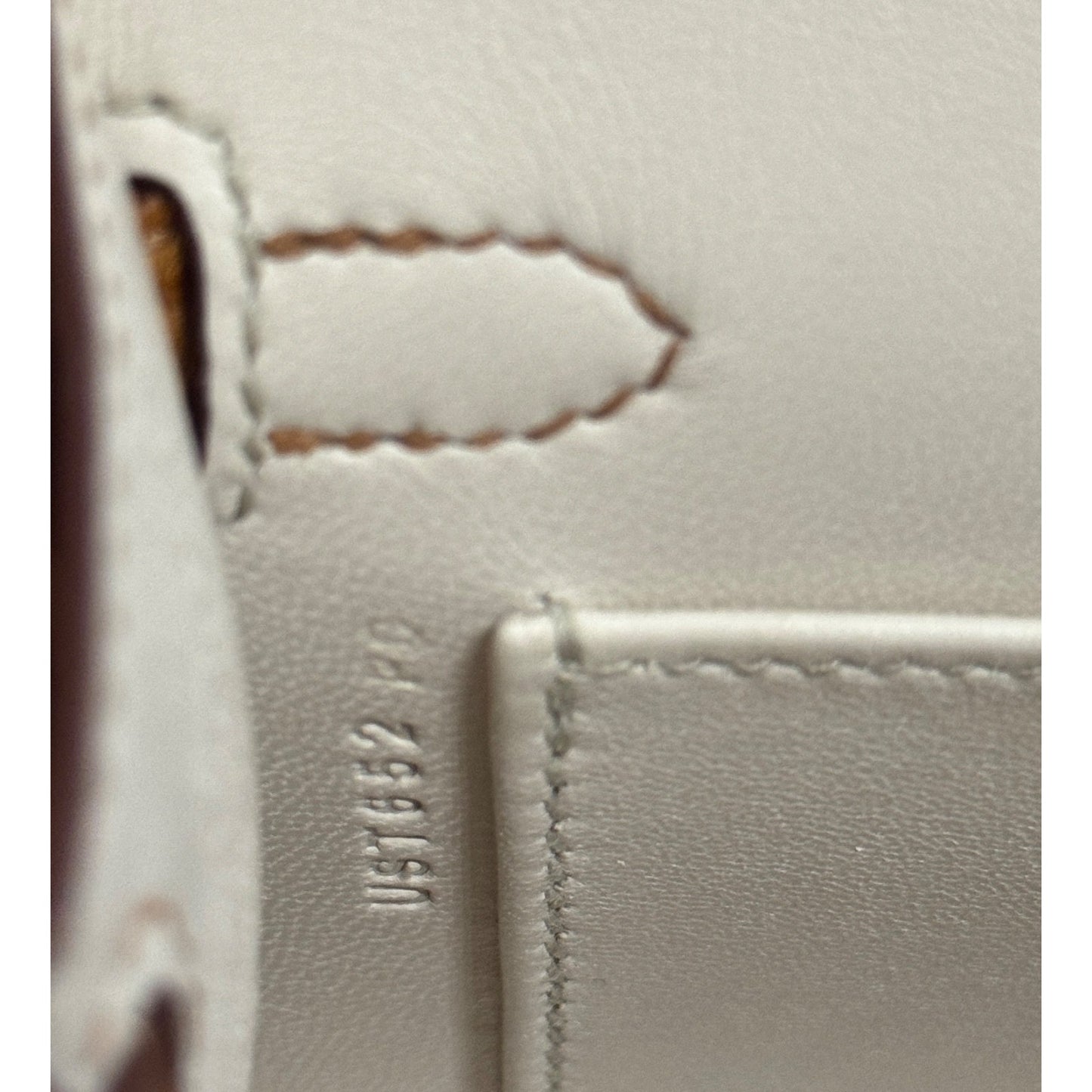 Hermes Kelly Mini 20 Special Order Parchemin Sesame Ostrich Leather Gold Hardware