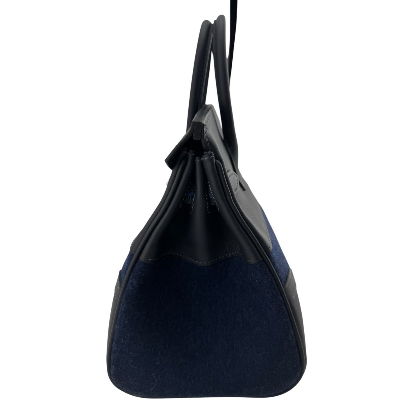 Hermes Birkin 25 Go Team Bleu Nuit Caban Blue Feutre Palladium Hardware 2025 Limited Edition