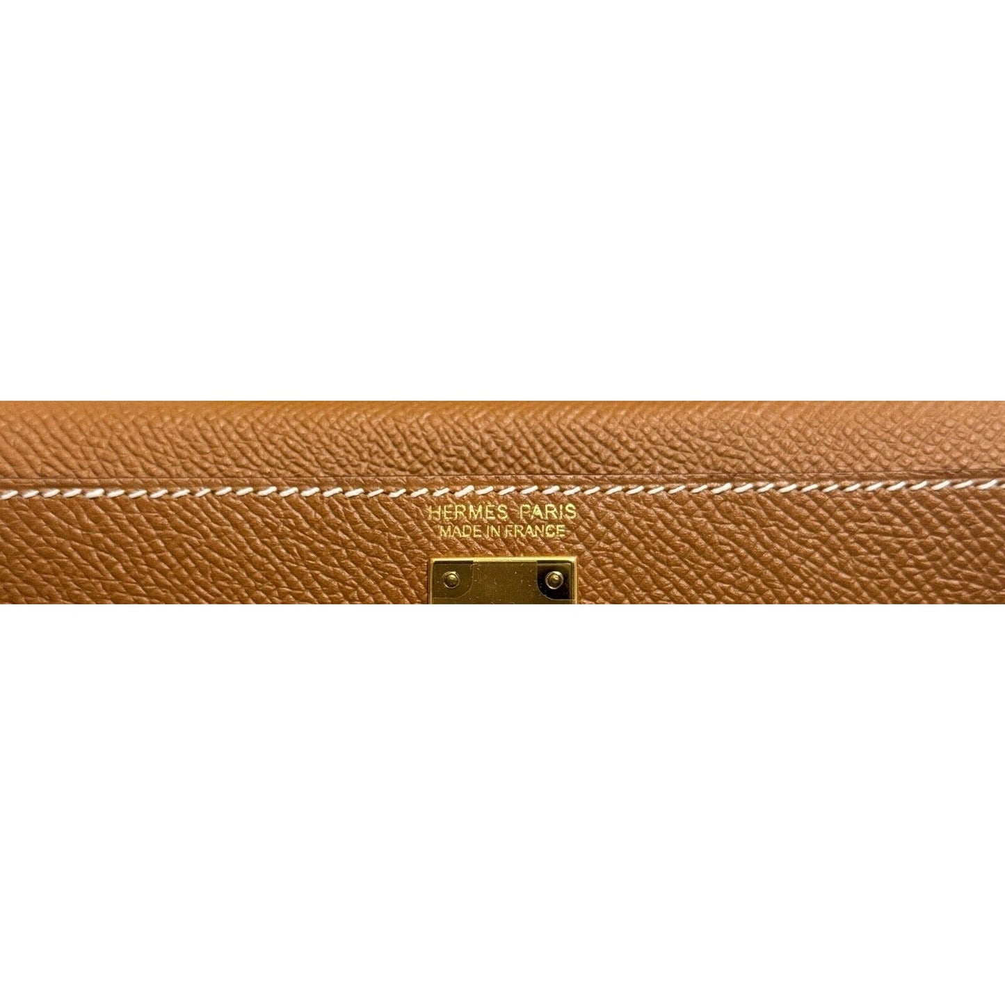 Hermes Kelly Mini 20 Gold Tan Epsom Leather Gold Hardware