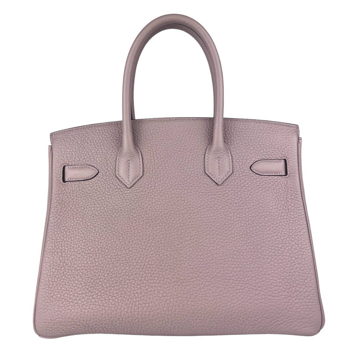 Hermes Birkin 30 Glycine Togo Leather GoldHardware Handbag Bag RARE