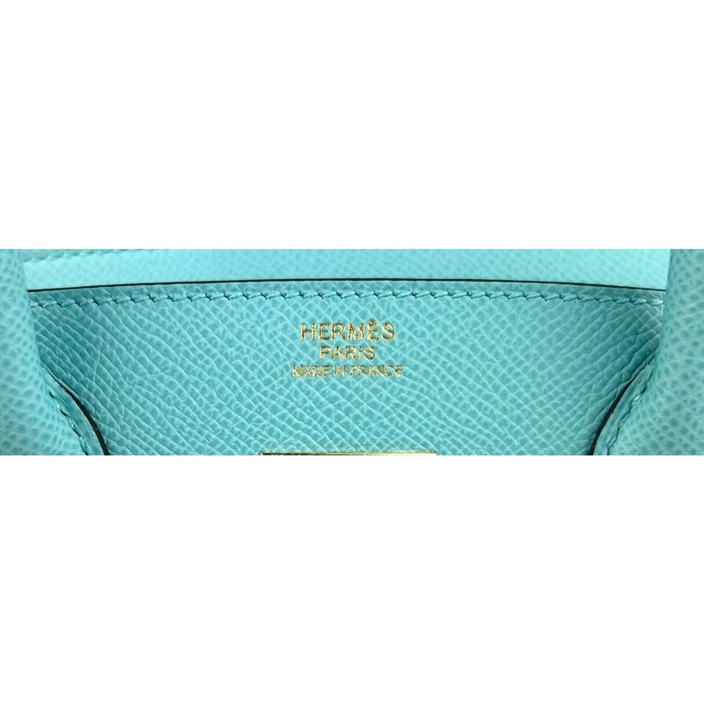 Hermes Birkin 30 Blue Atoll Tiffany Blue Epsom Leather Gold Hardware