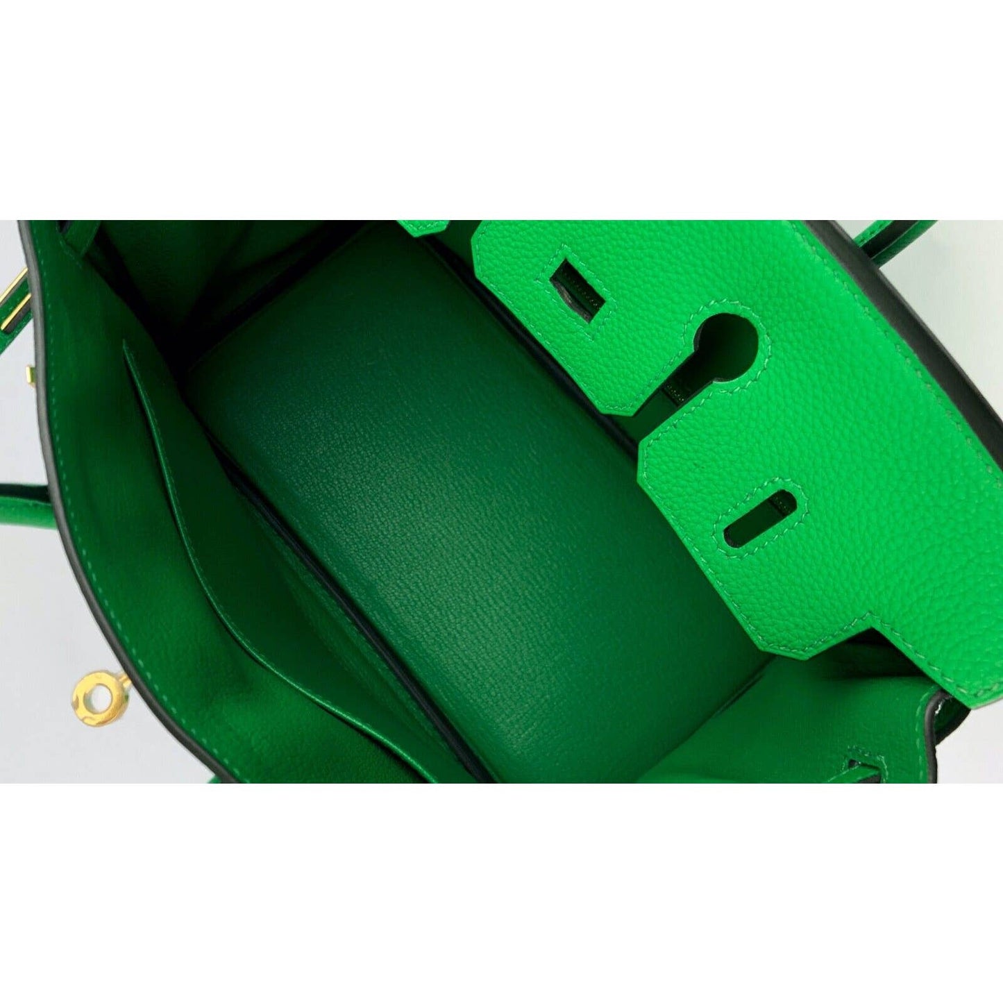 Hermes Birkin 25 Bamboo Green Togo Leather Gold Hardware 2020