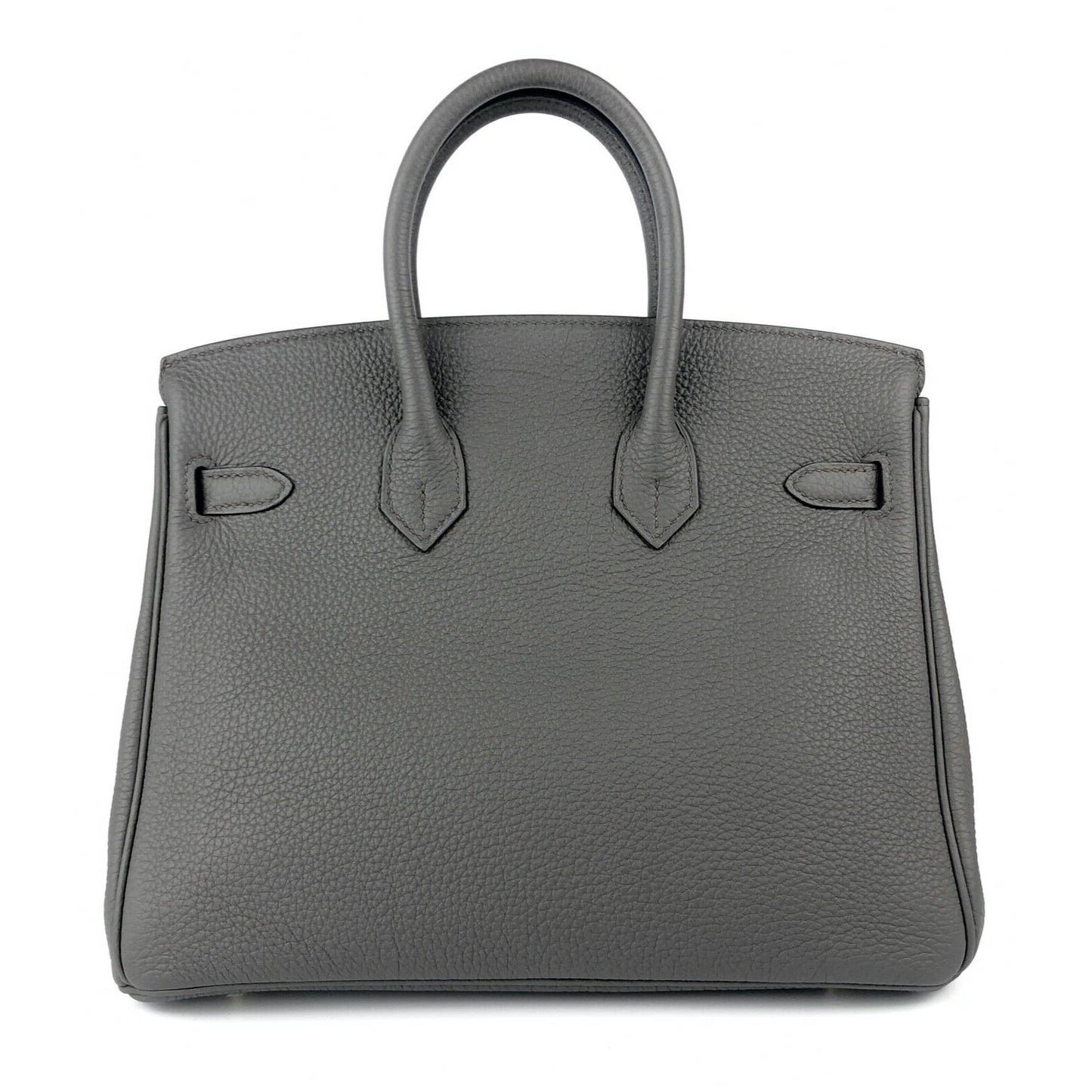 Hermes Birkin 25 Etain Gray Brown Grey Togo Leather Gold Hardware Handbag 2020