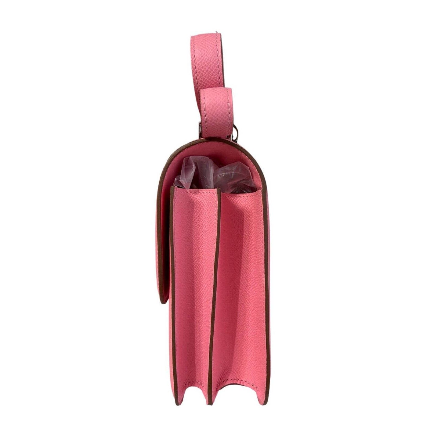 HERMES Constance 24 Rose Confetti Pink Epsom Leather Palladium Hardware