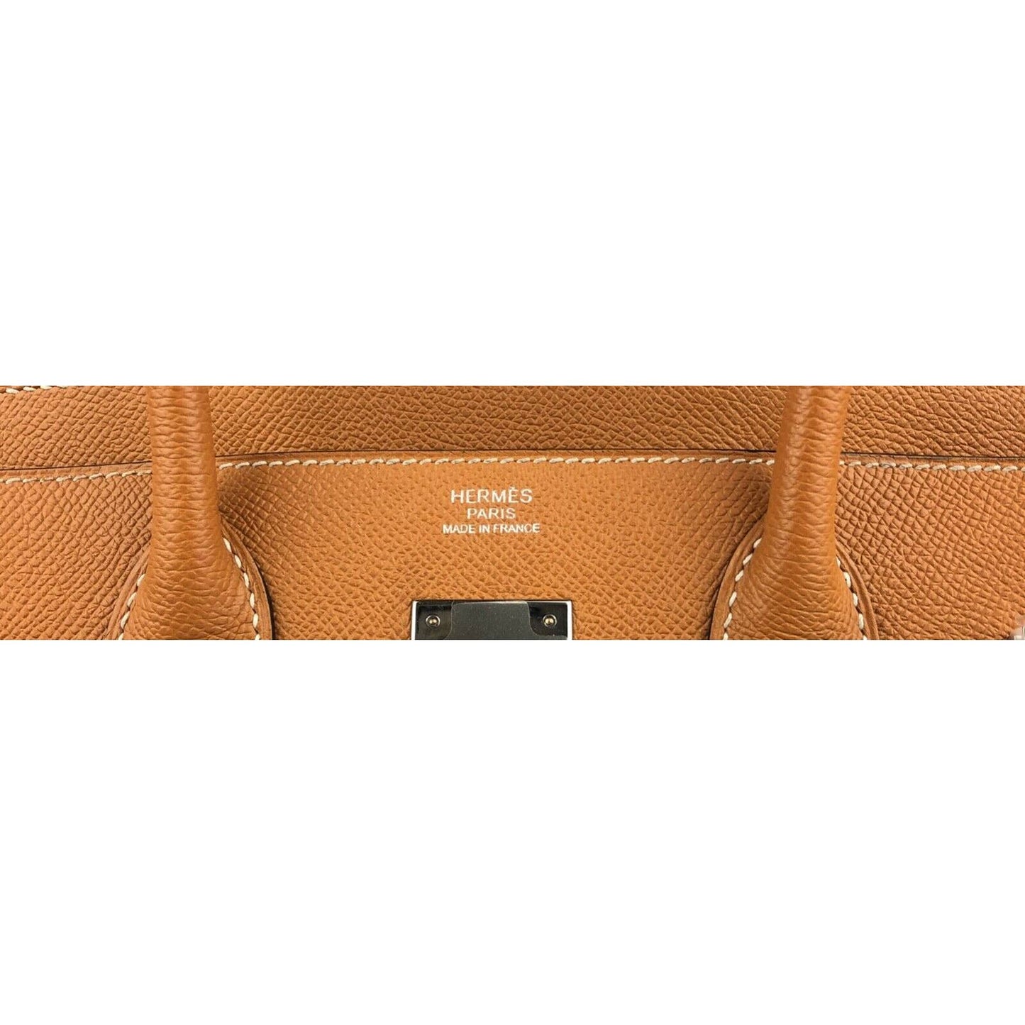Hermes Birkin 30 Toffee Tan Camel Epsom Leather Palladium Hardware