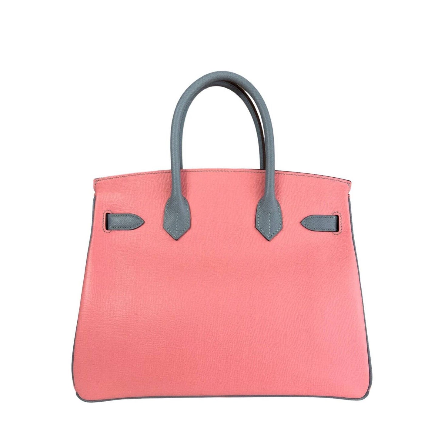 Hermes Birkin 30 Special Order Pink Rose Confetti Blue Glacier Gold Hardware