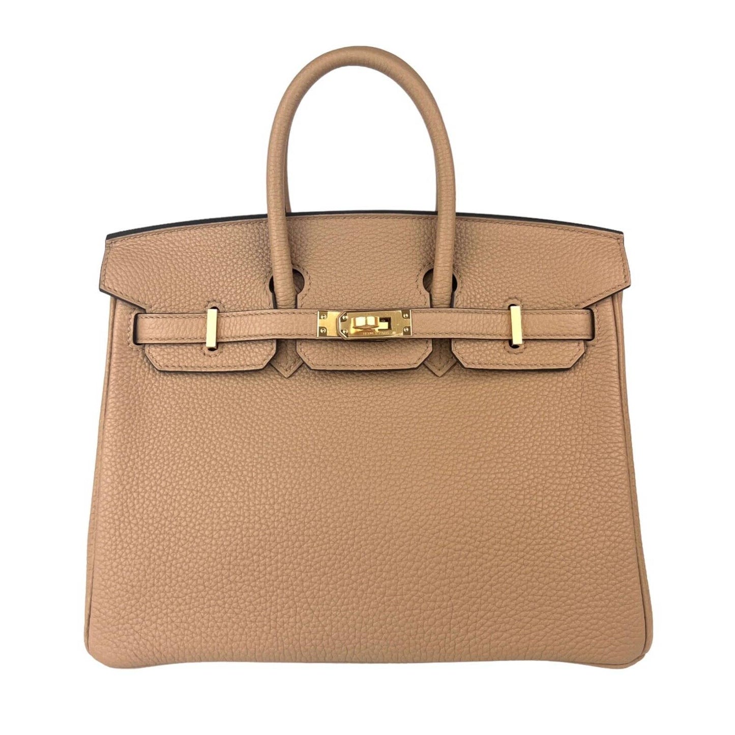 Hermes Birkin 25 Chai Tan Togo Leather Gold Hardware U Stamp 2022