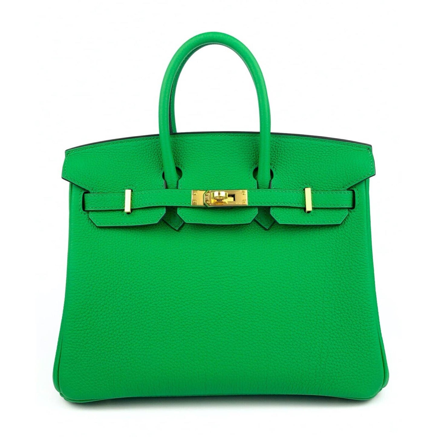 Hermes Birkin 25 Bamboo Green Togo Leather Gold Hardware 2020