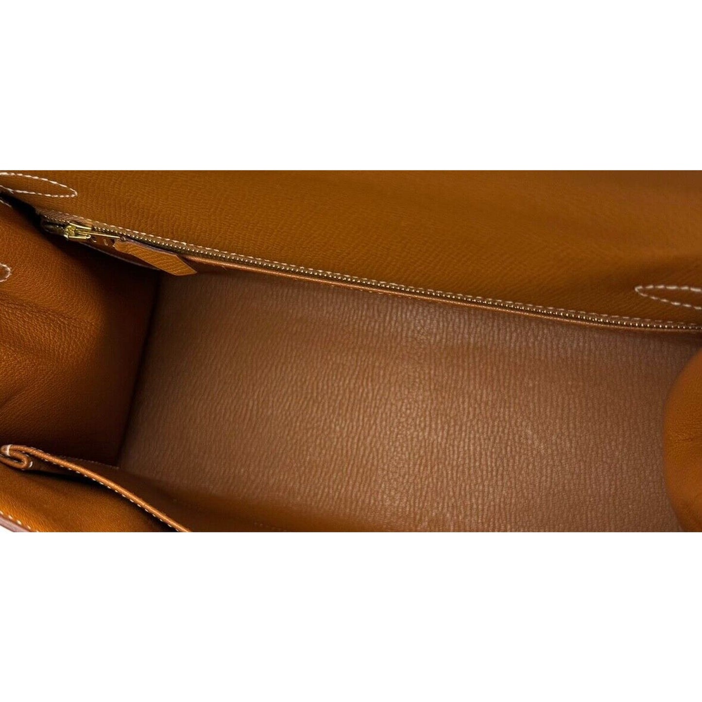 Hermes Kelly 28 Sellier Gold Tan Camel Epsom Leather Gold Hardware Bag
