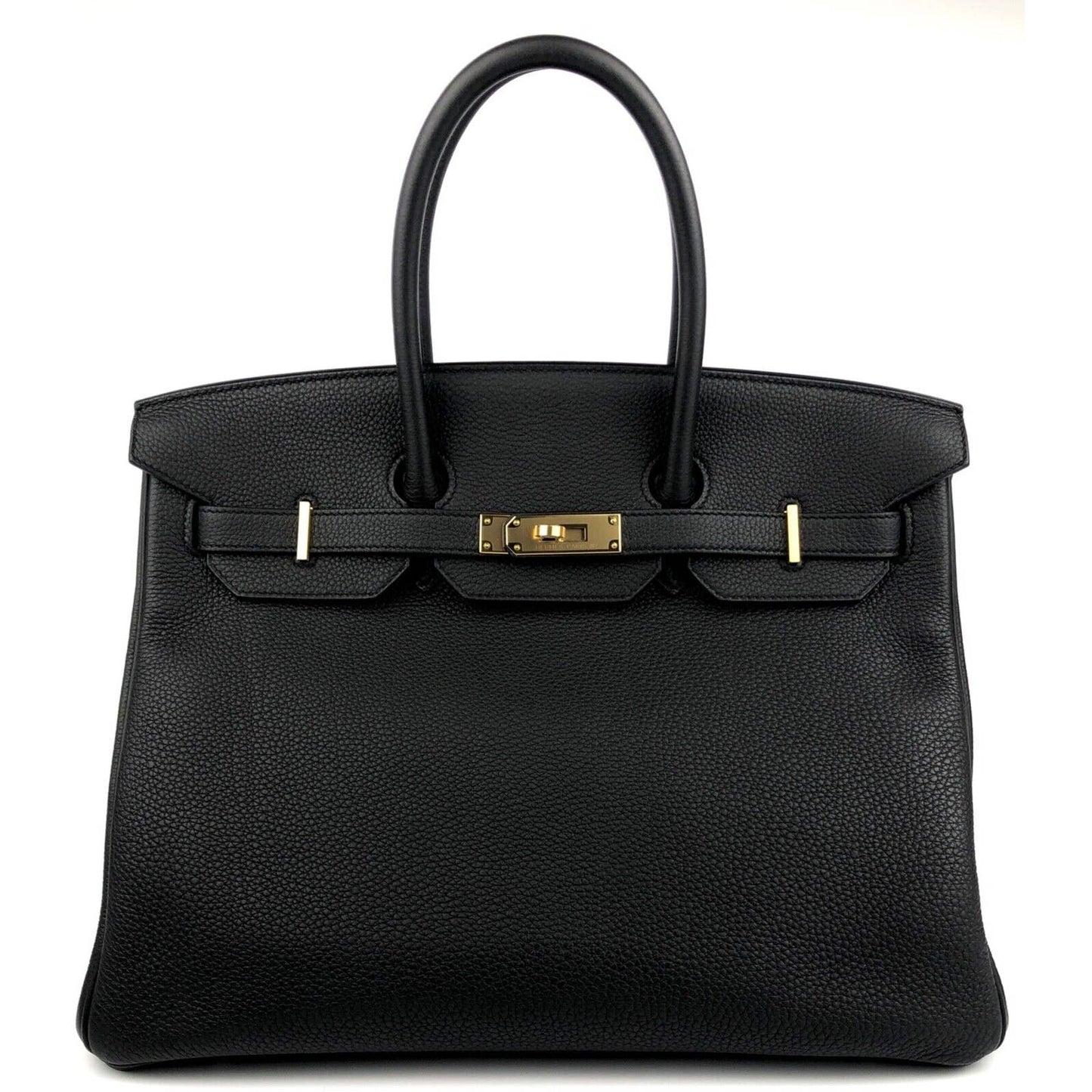Hermes Birkin 35 Black Noir Togo Leather Gold Hardware 2019