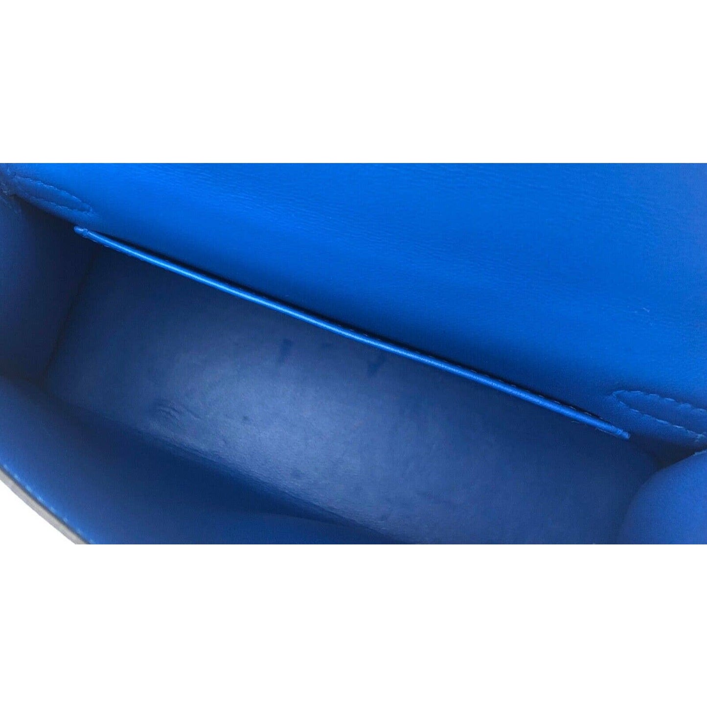 Hermes Kelly Mini 20 blue hydra Chèvre Leather Gold Hardware