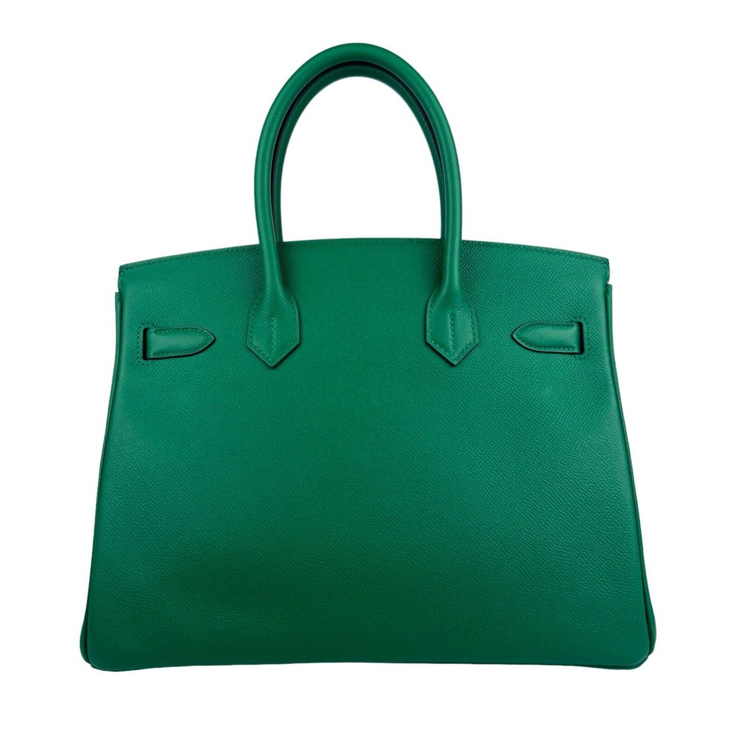 Hermes Birkin 30 Vert Vertigo Green Epsom Leather Handbag Gold Hardware 2018
