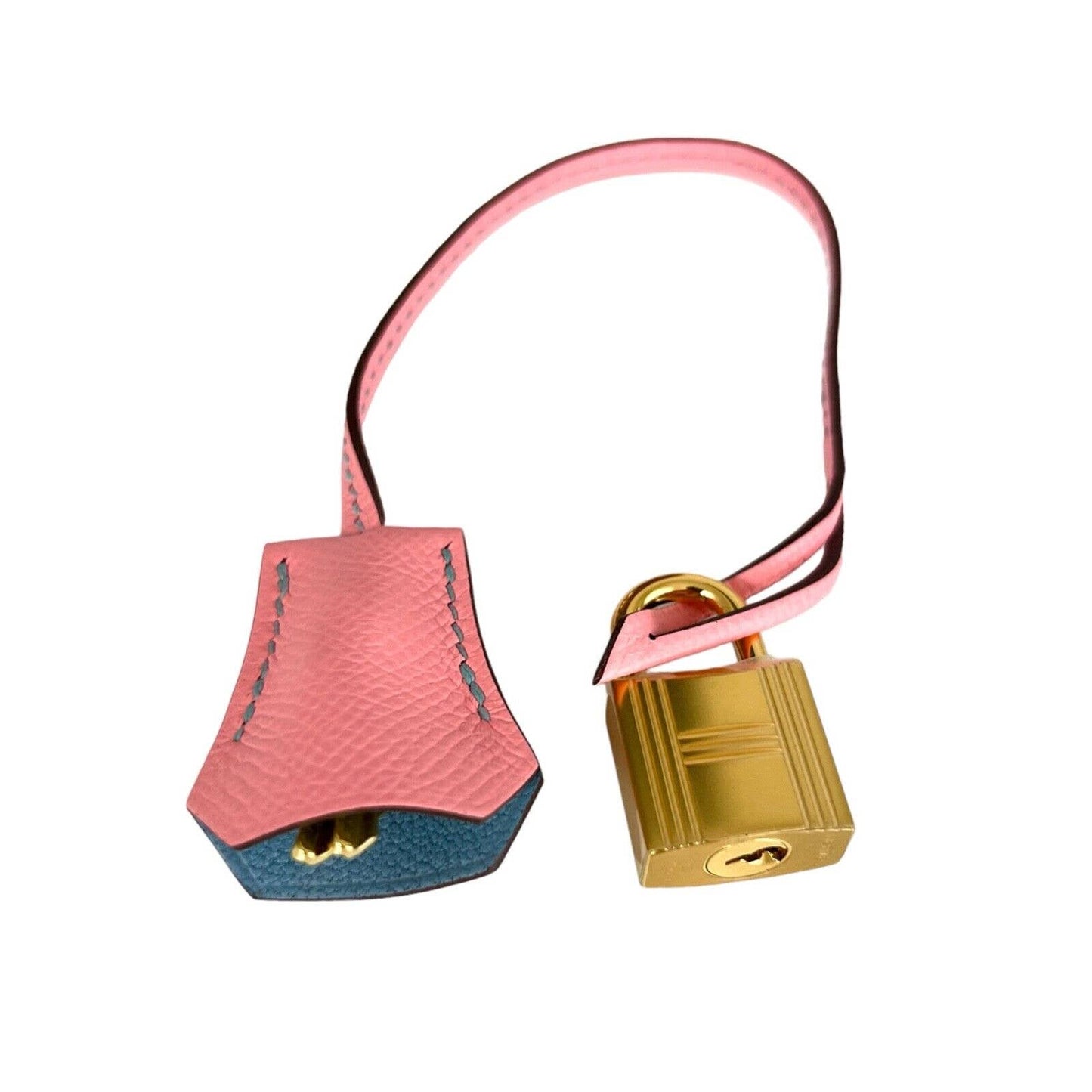 Hermes Birkin 30 Special Order Pink Rose Confetti Blue Glacier Gold Hardware