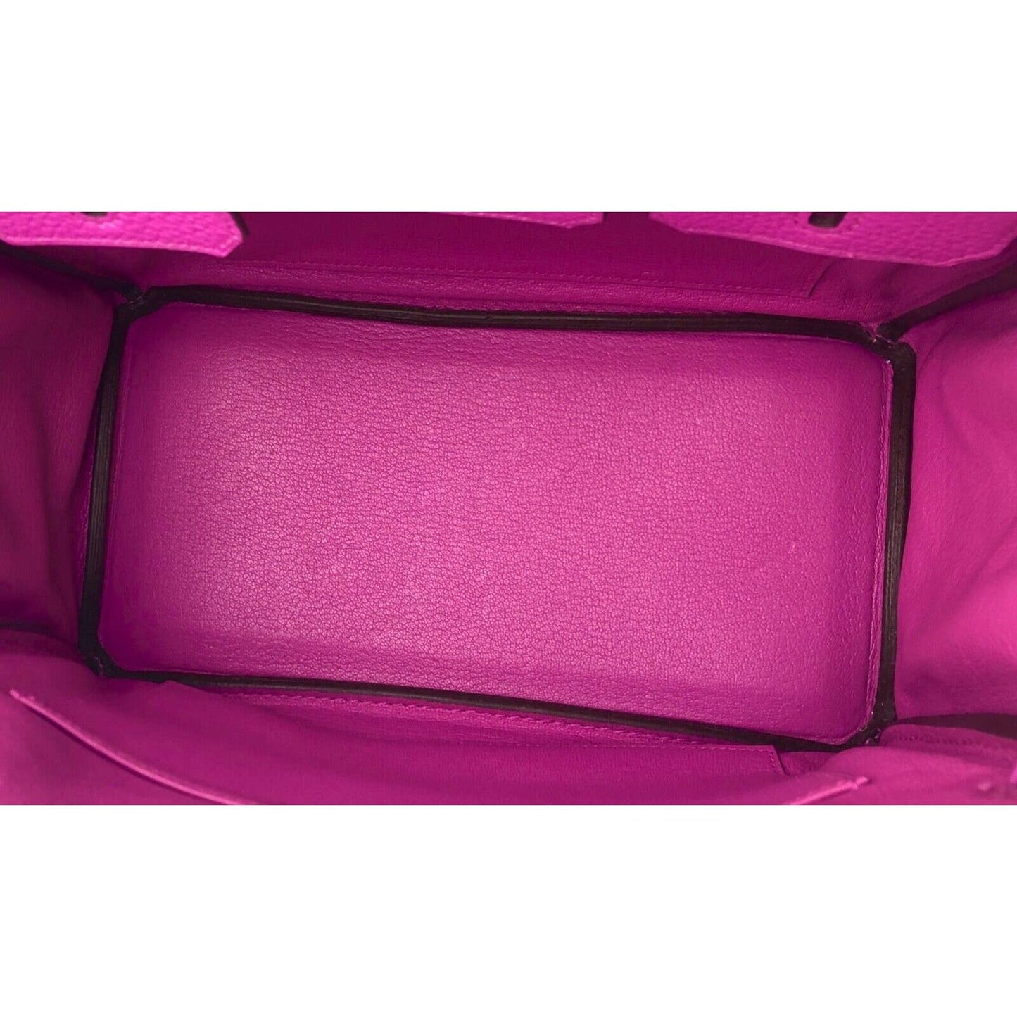 Hermes Birkin 25 Magnolia Pink Purple Togo Handbag Palladium Hardware