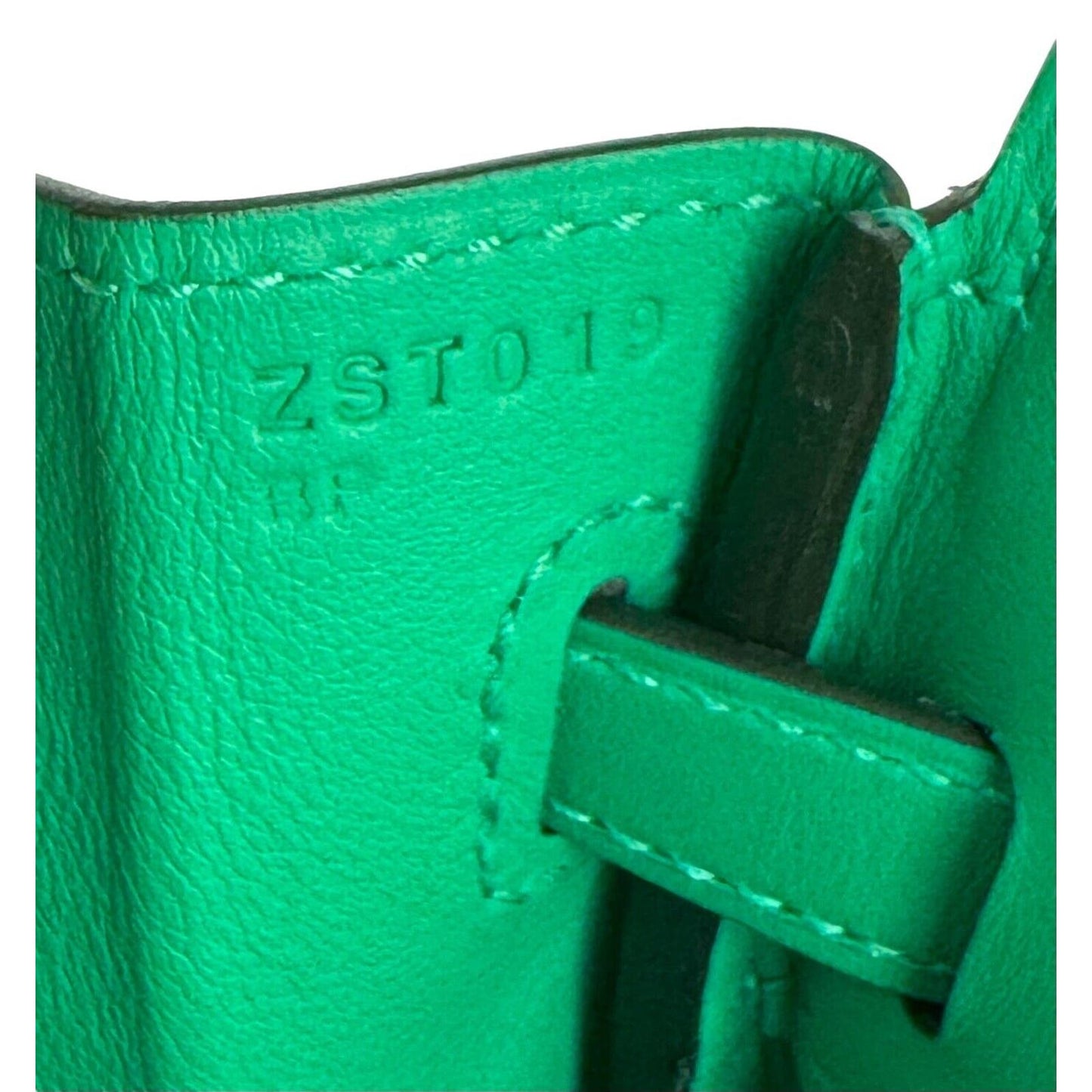 Hermes Birkin 25 Shadow Menthe Mint Green Swift Leather Handbag Bag Limited Edition