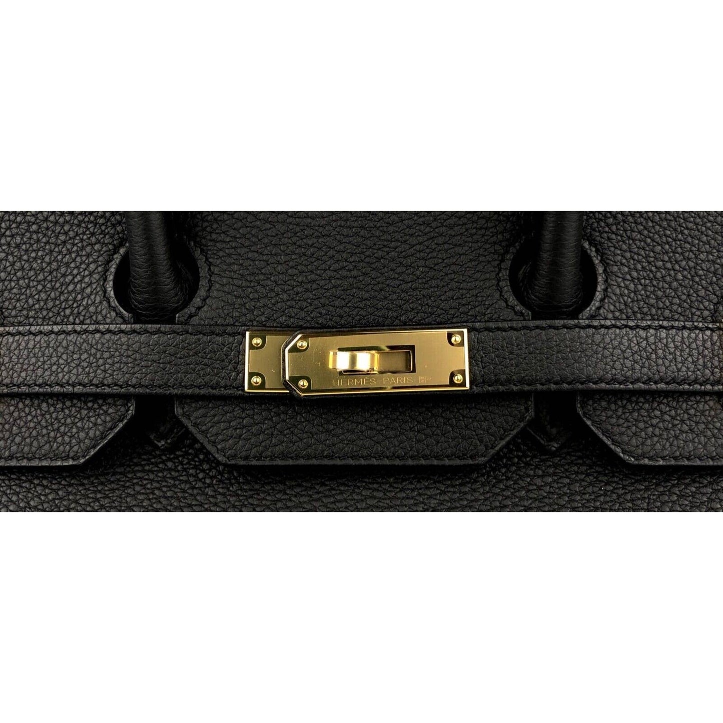 Hermes Birkin 35 Black Noir Togo Leather Gold Hardware 2019