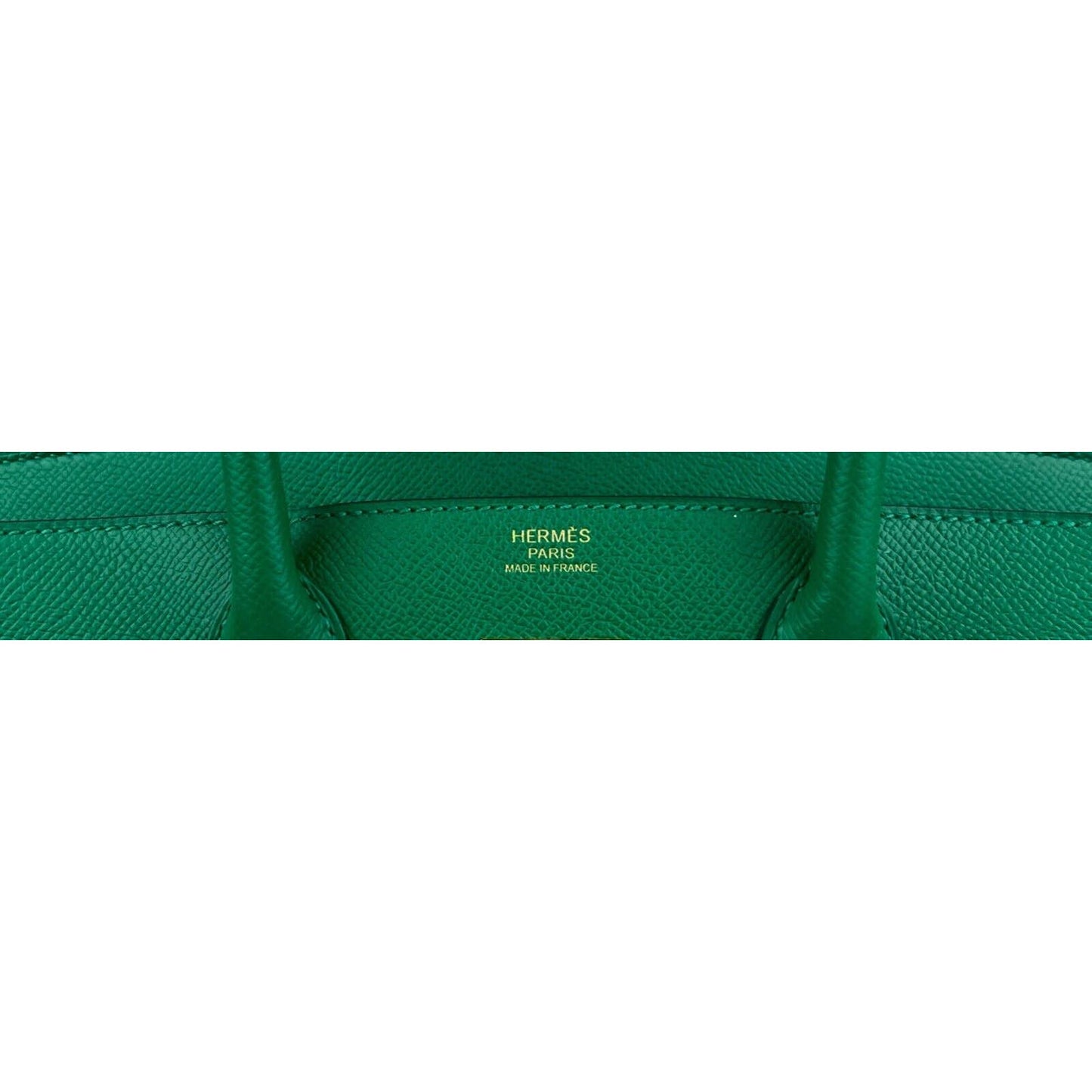 Hermes Birkin 30 Vert Vertigo Green Epsom Leather Handbag Gold Hardware 2018