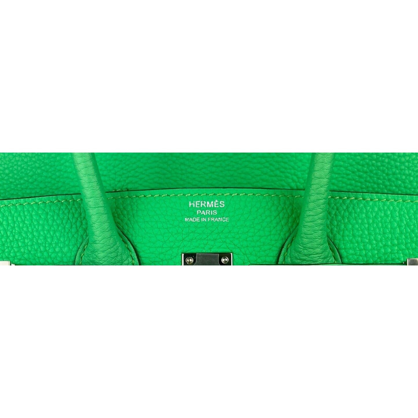 Hermes Birkin 25 Vert Comics Green Togo Leather Palladium Hardware 2023 Handbag
