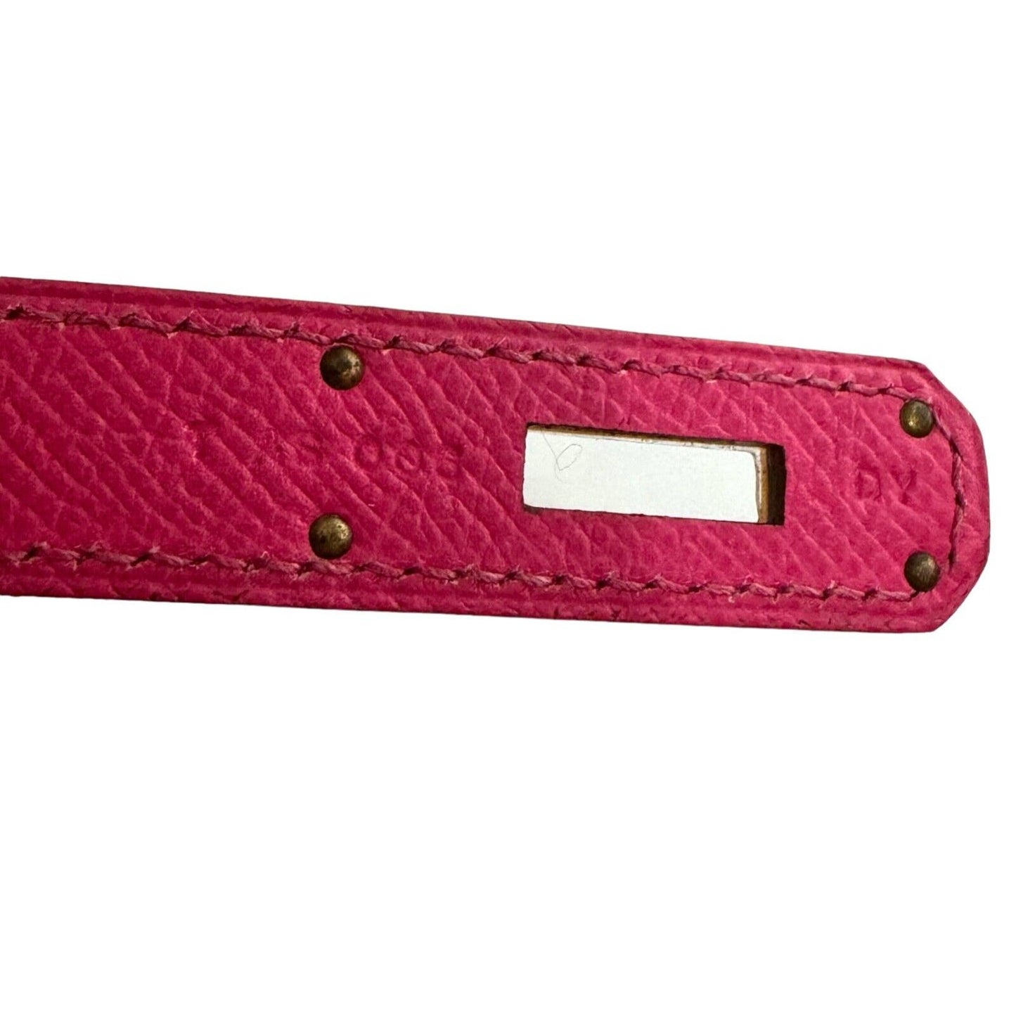 Hermes Birkin 30 Special Order Pink Rose Confetti Rose Tyrien Brushed Gold HWR