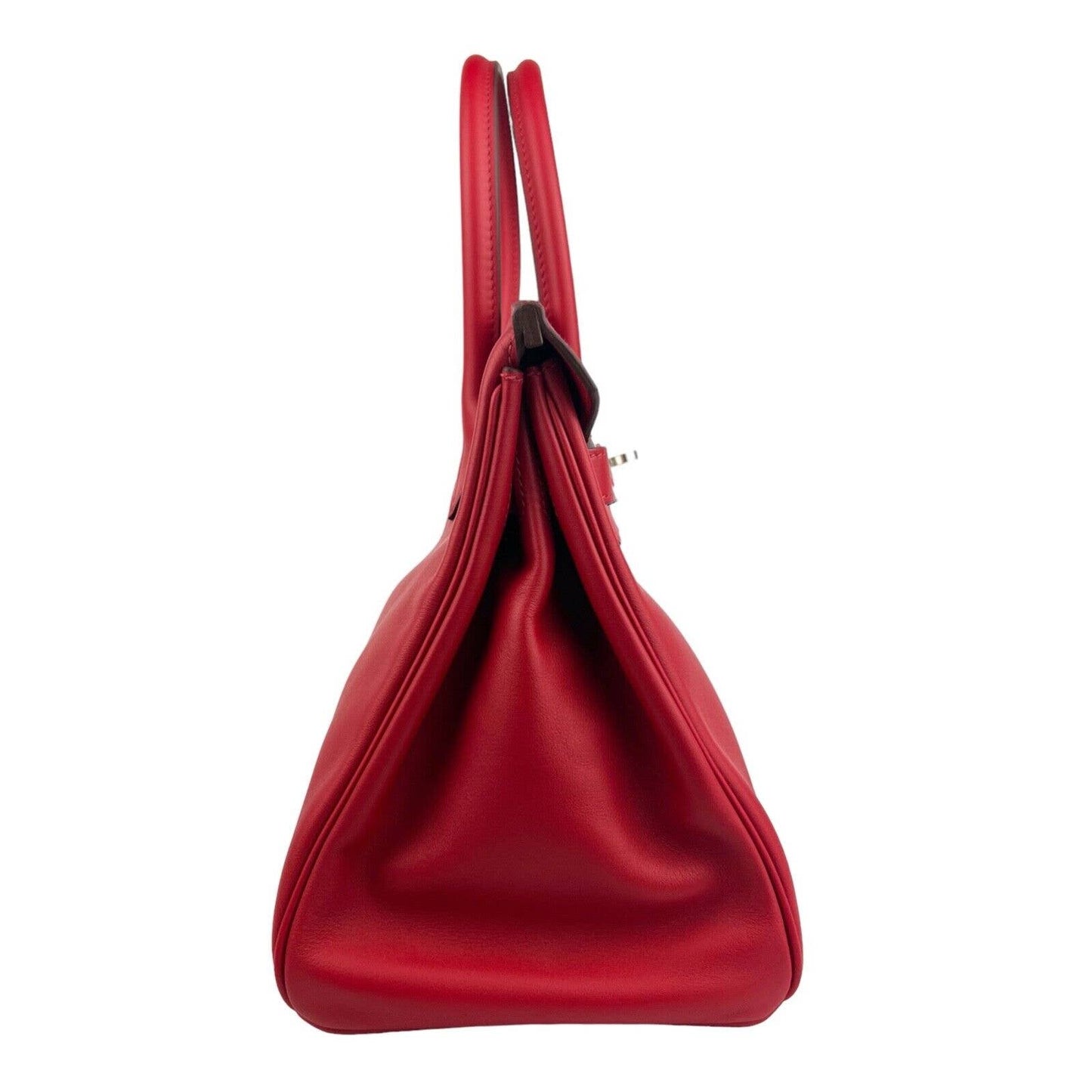 Hermes Birkin 30 Tressage Rouge de Coeur Rouge H Piment Red Palladium Hardware