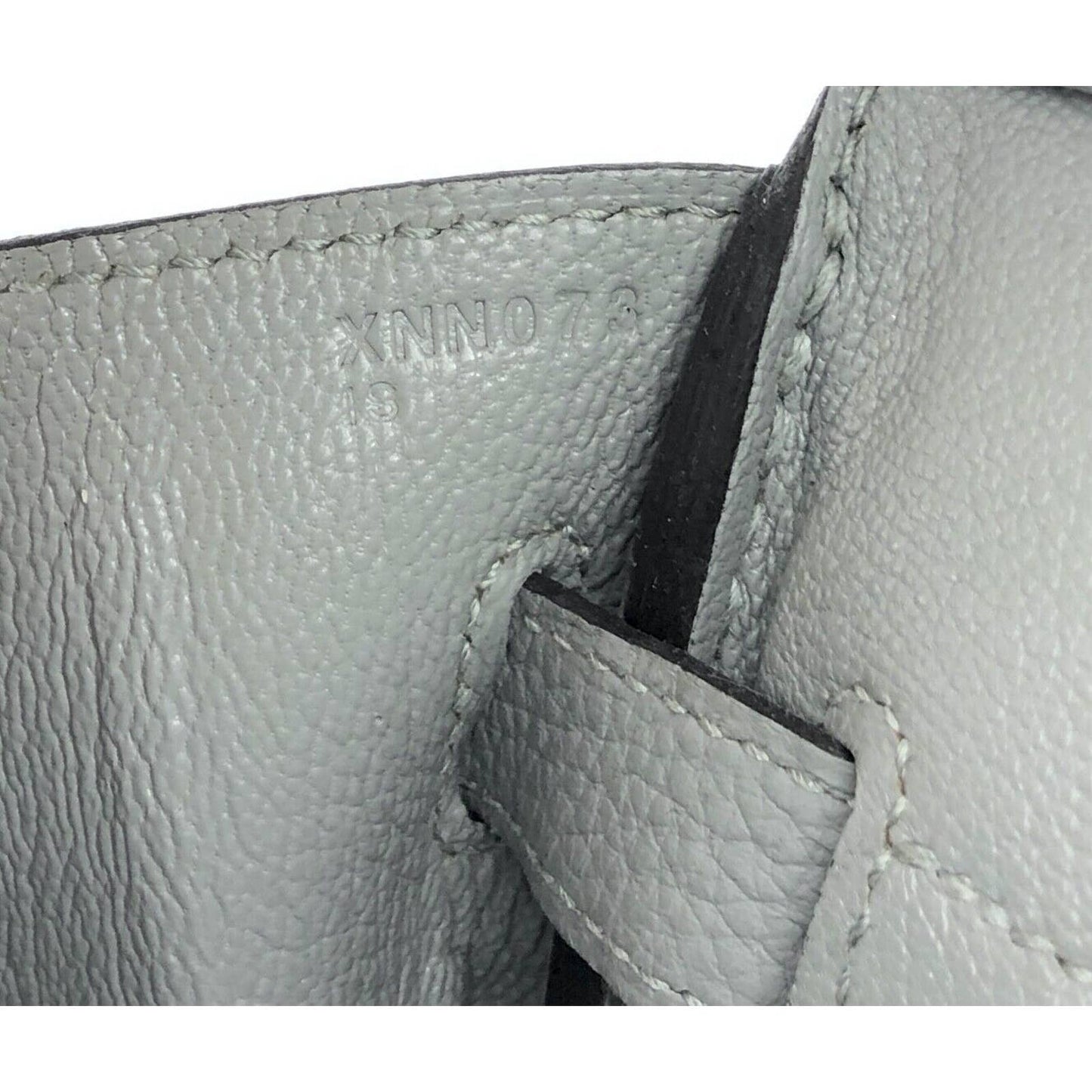 Hermes Birkin 30 Gris Mouette Gray Grey Bag Handbag Palladium Hardware