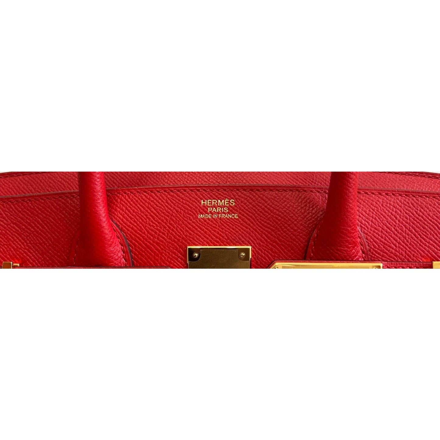 Hermes Birkin 30 Rouge de Coeur Red Epsom Leather Gold Hardware Bag Handbag 2019