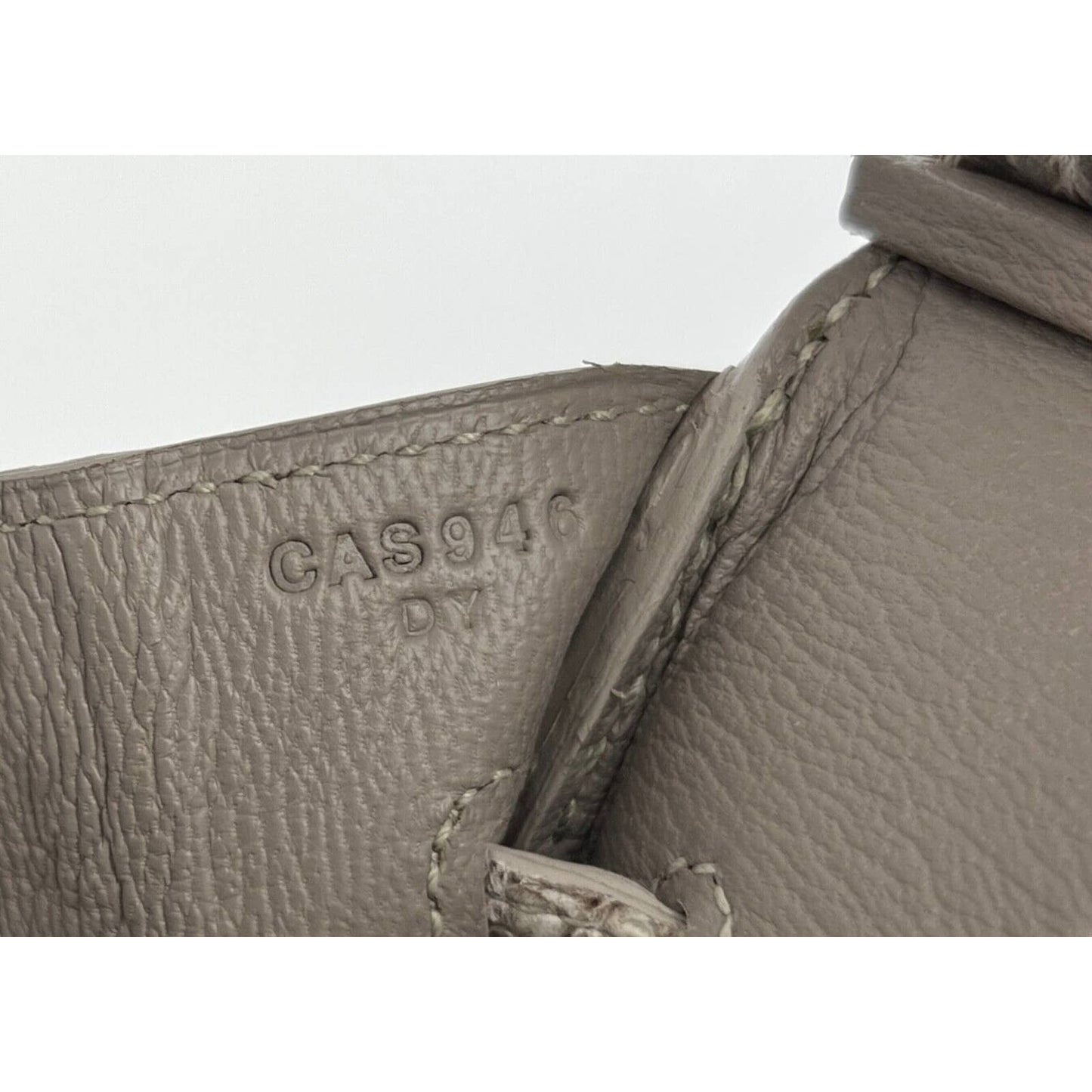 Hermes Birkin 30 Matte Himalayan Niloticus Crocodile White Brown Gray 2018