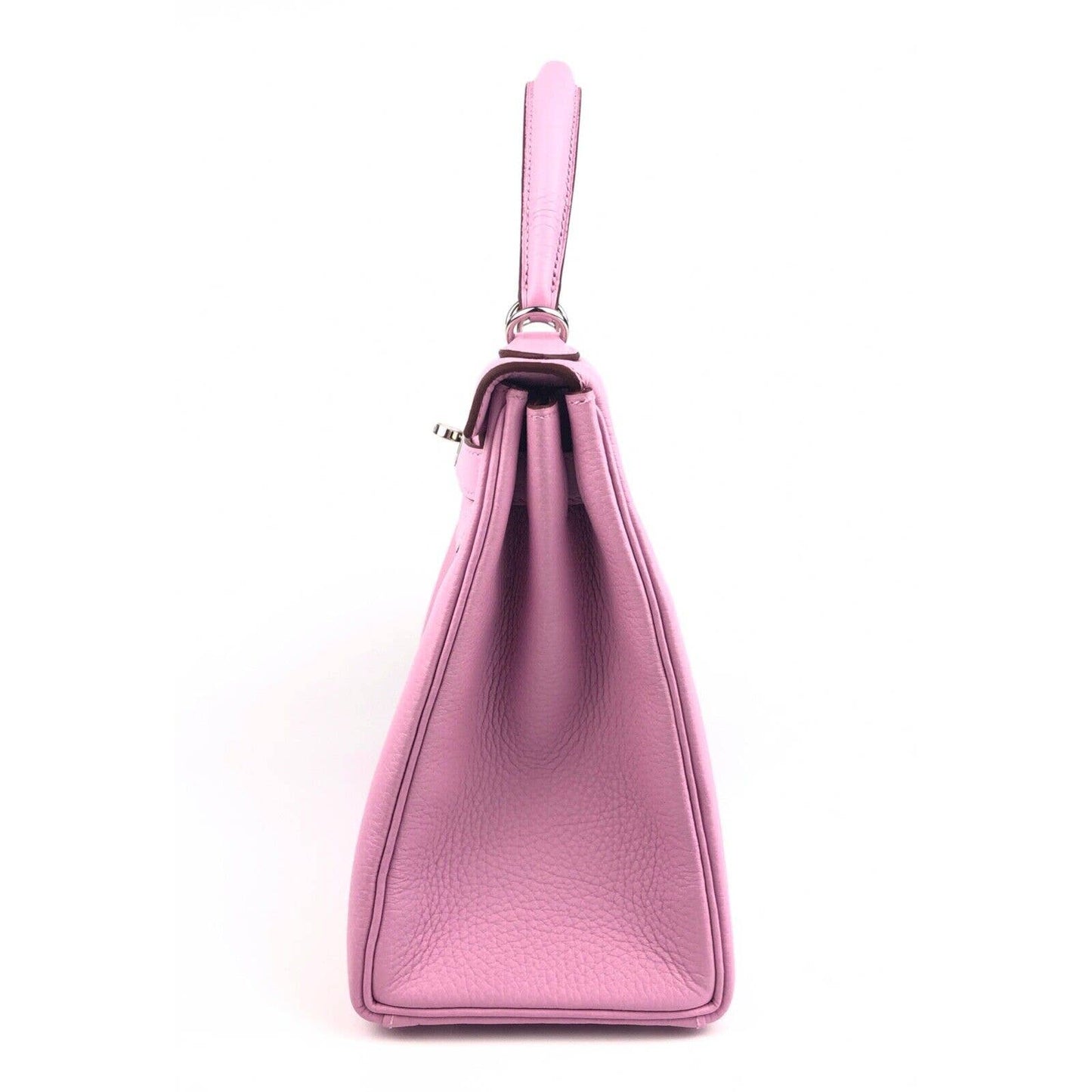 Hermes Kelly 28 Mauve Sylvester Pink Palladium Hardware 2022 U Stamp