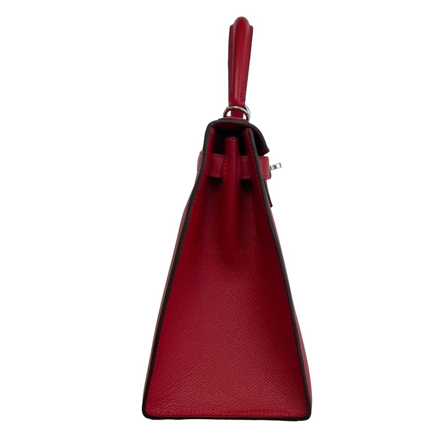 Hermes Kelly 28 Sellier Rouge Casaque Red Epsom Palladium Hardware 2020