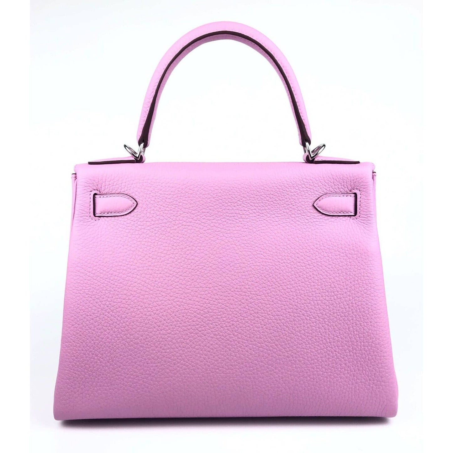 Hermes Kelly 28 Mauve Sylvester Pink Palladium Hardware 2022 U Stamp