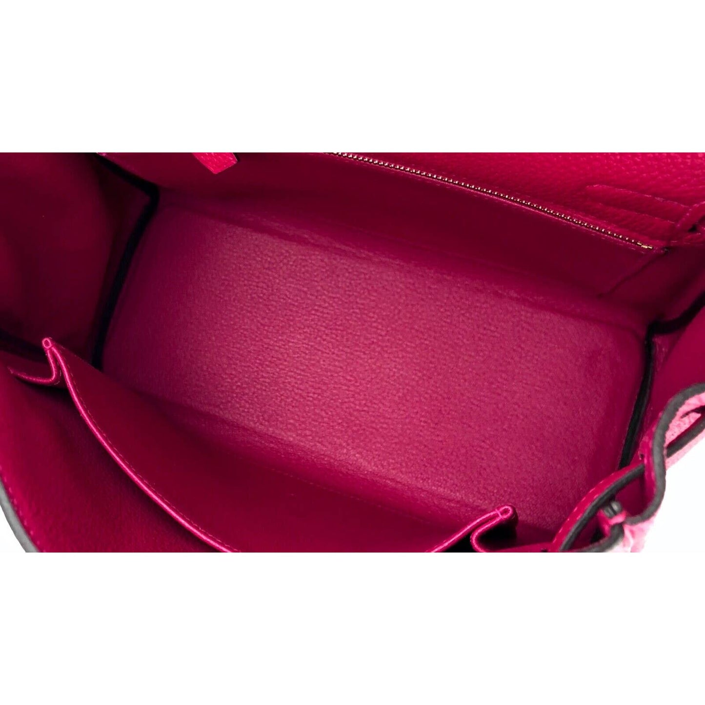 HERMES KELLY 25 FRAMBOISE PINK TOGO LEATHER GOLD HARDWARE 2020