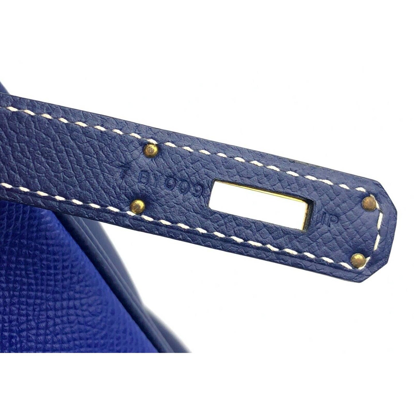 Hermes Birkin 30 Special Order Blue Electric Blue Sapphire Epsom Gold Hardware