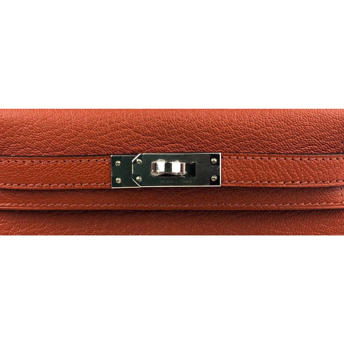 Hermes Kelly Mini 20 Cuivre Chèvre Leather Rose Mexico Palladium Hardware 2022