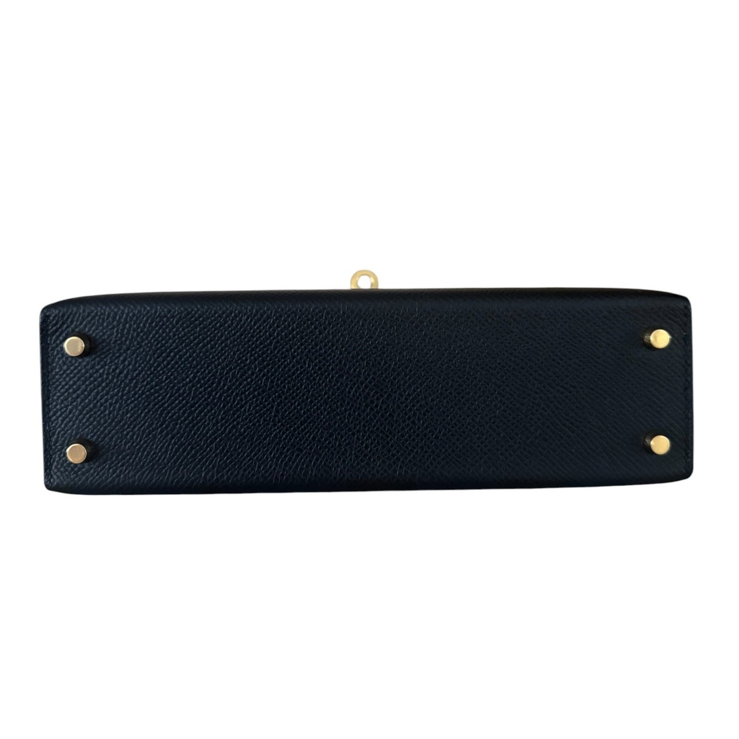Hermes Kelly Mini 20 Black Noir Epsom Leather Gold Hardware