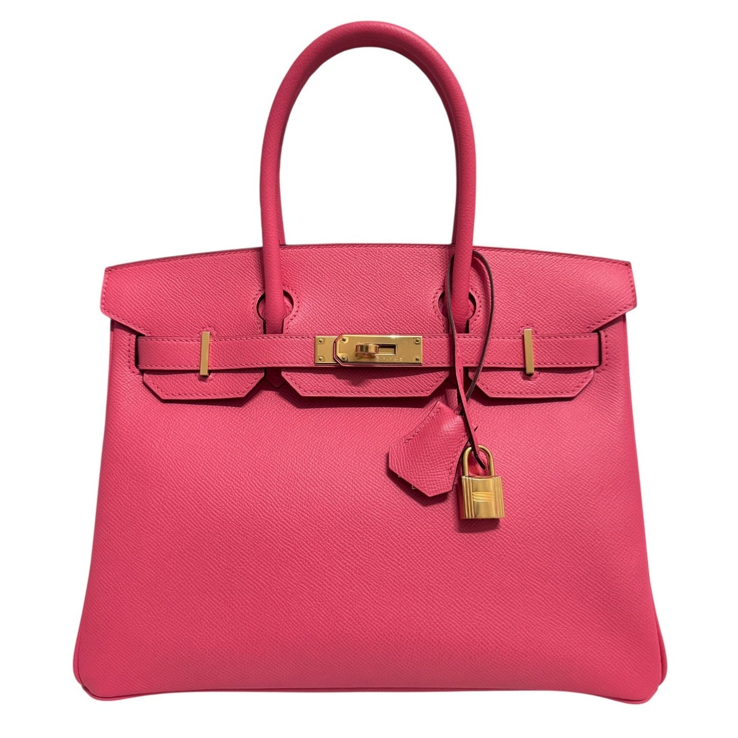 Hermes Birkin 30 Special Order Rose Azalee Pink Epsom Leather Gold Hardware