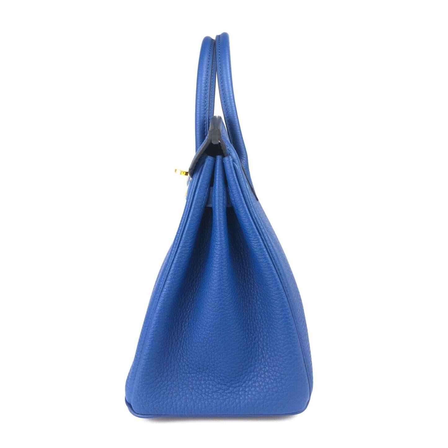 Hermes Birkin 25 Blue France Togo Leather Gold Hardware 2022 Handbag