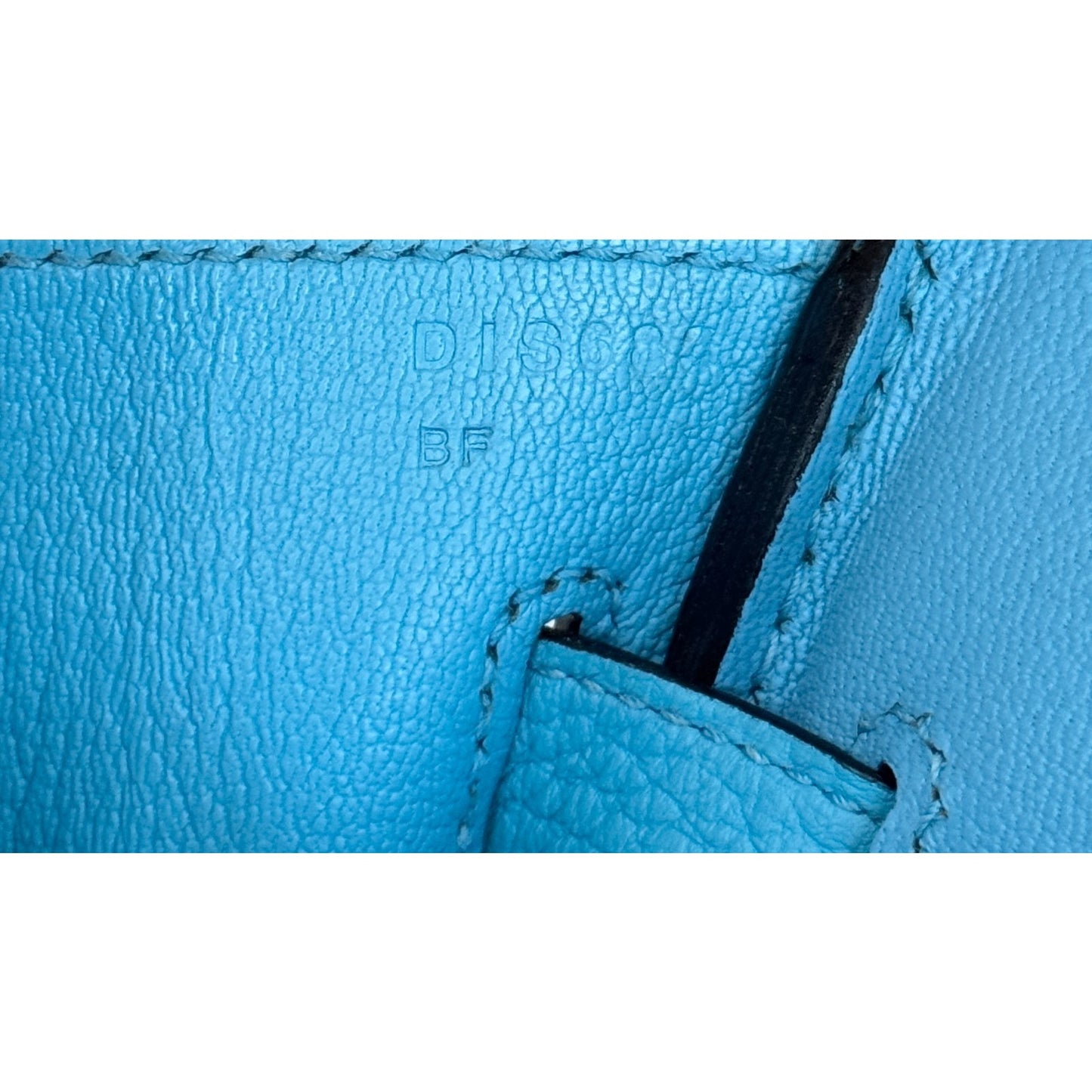 Hermes Birkin 30 Bleu du Nord Blue Togo Leather Palladium Hardware Rare