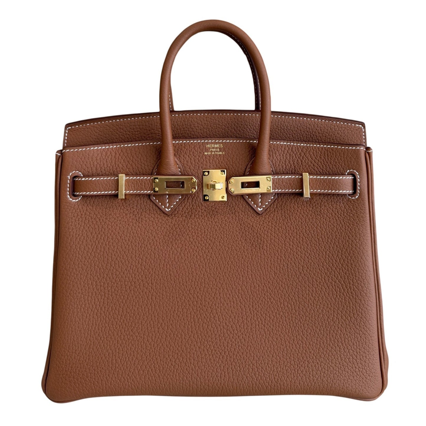 Hermes Birkin 25 Gold Tan Togo Leather Gold Hardware NEW 2026