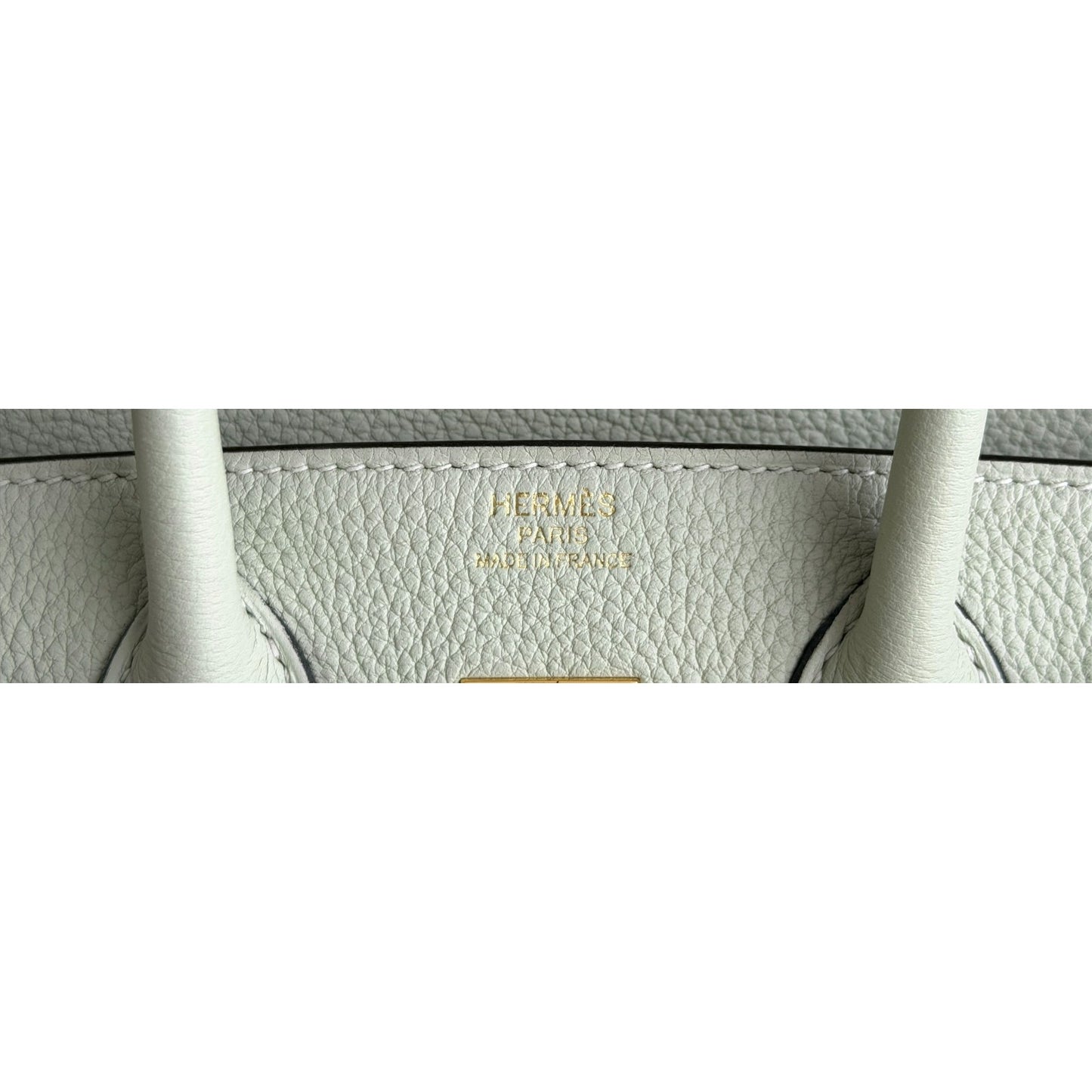Hermes Birkin 25 Gris Neve Gray Togo Leather Gold Hardware