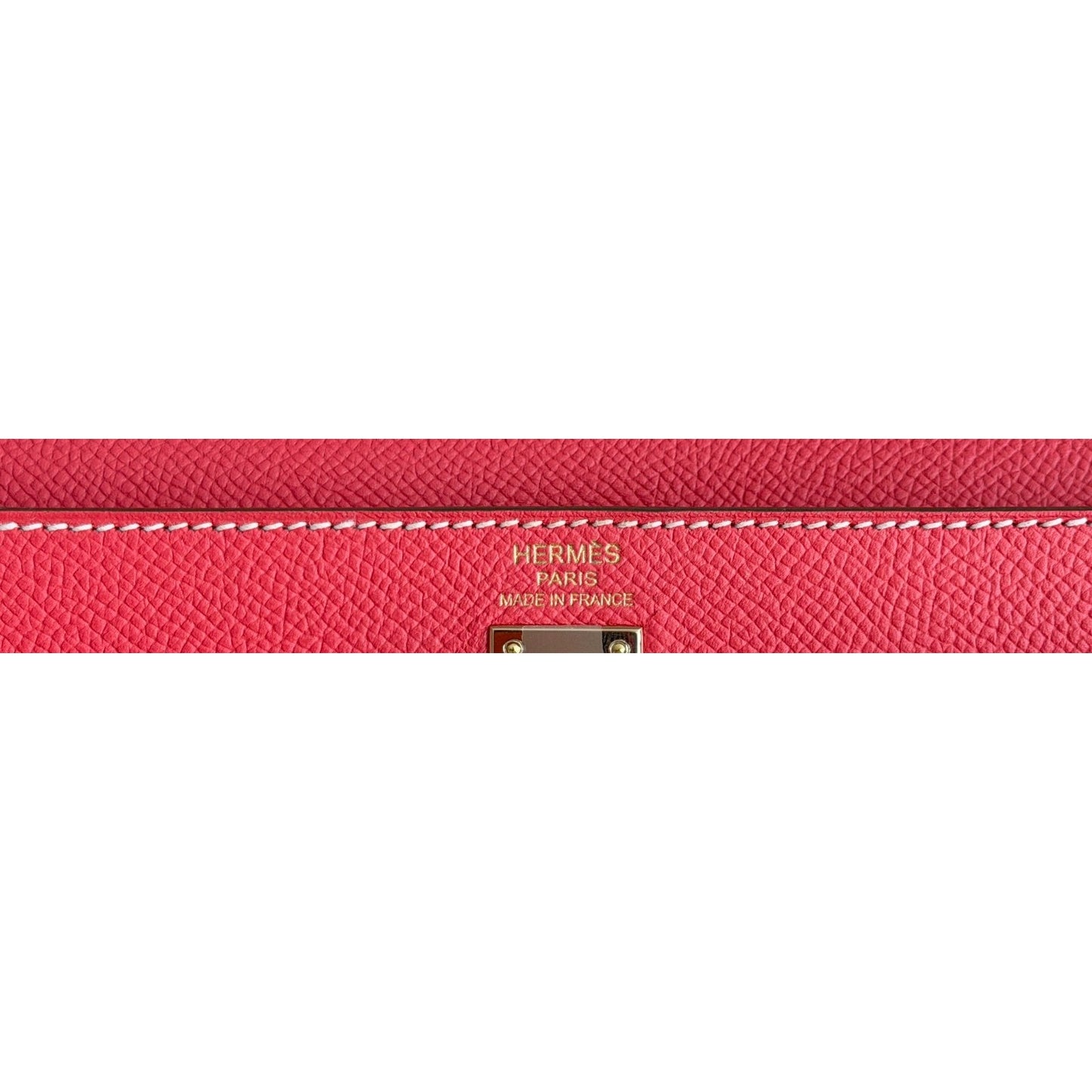 Hermes Kelly 25 Sellier Candy Rose Jaipur Pink Gold Epsom Permabrass Hardware