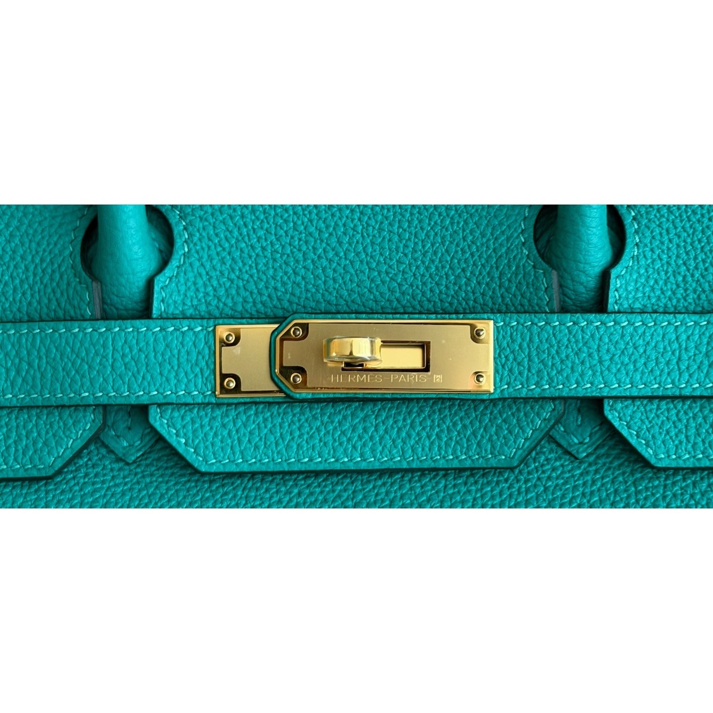 Hermes Birkin 30 Vert Verone Green Togo Leather Gold Hardware Rare