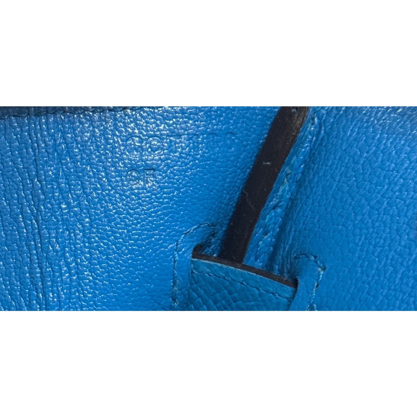 Hermes Birkin 30 Blue Zanzibar Bleu Epsom Leather Gold Hardware