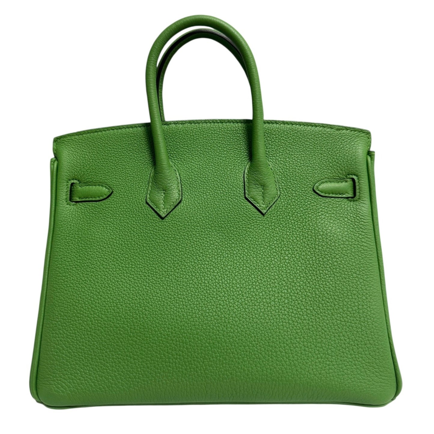 Hermes Birkin 25 Vert Yucca Green Togo Leather Palladium Hardware NEW