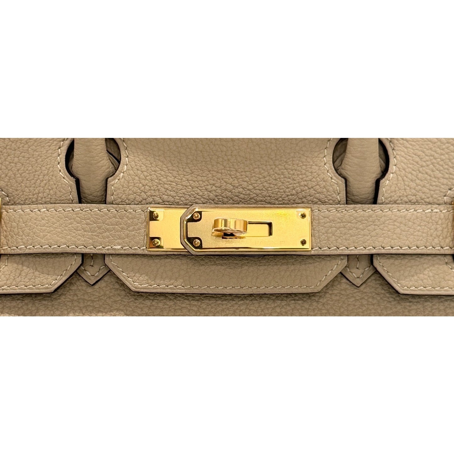 Hermes Birkin 30 Trench Beige Togo Leather Gold Hardware