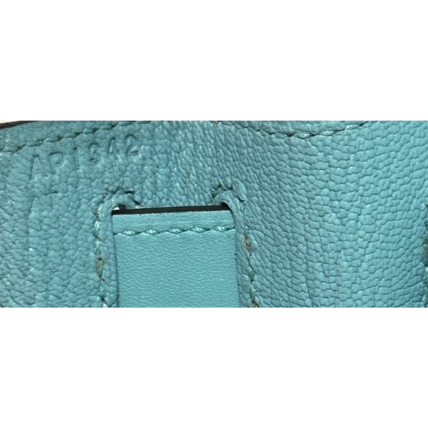 Hermes Kelly 28 Sellier Blue Atoll Tiffany Blue Tadelakt Leather Gold Hardware