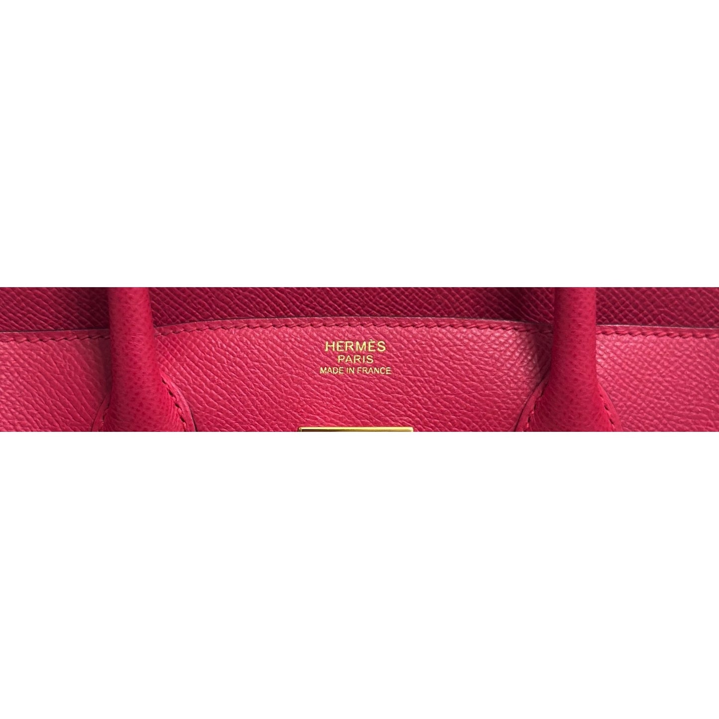 Hermes Birkin 30 Rose Extreme Pink Epsom Leather Gold Hardware Handbag