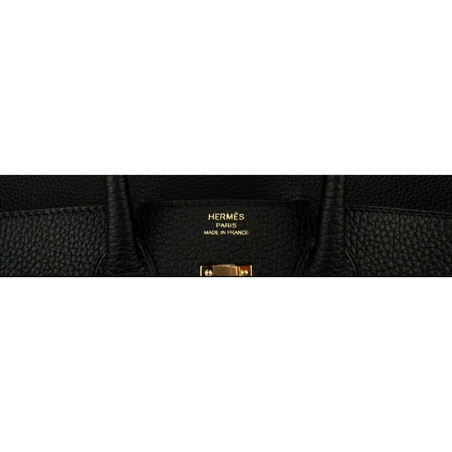 Hermes Birkin 25 Black Noir Togo Leather Rose Gold Hardware
